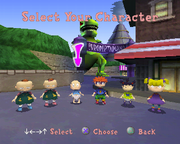 Rugrats in Paris: The Movie | PlayStation | gameplay screenshot | region=North America | source-country= | zypher-v2 | moby-80f387f6b93a | Data by MobyGames.com