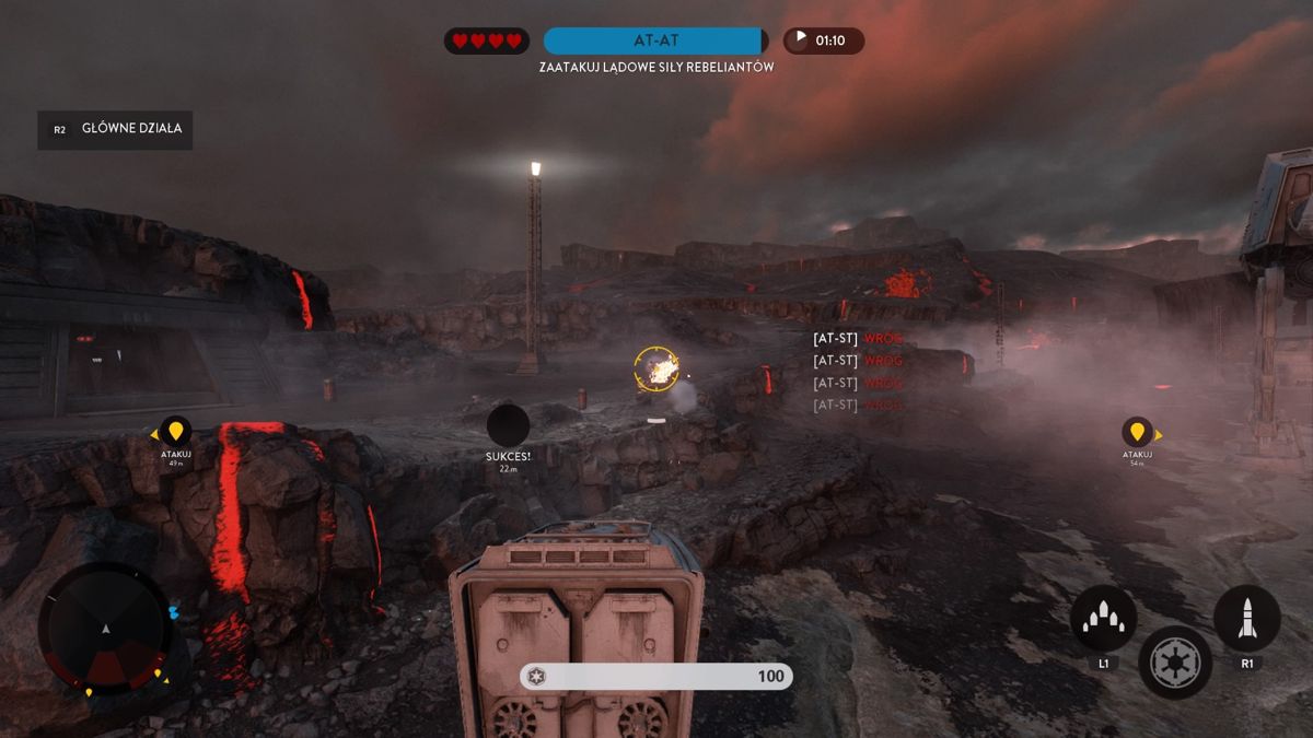 
Star Wars: Battlefront (Deluxe Edition) | PlayStation 4 | gameplay screenshot | Data by MobyGames.com