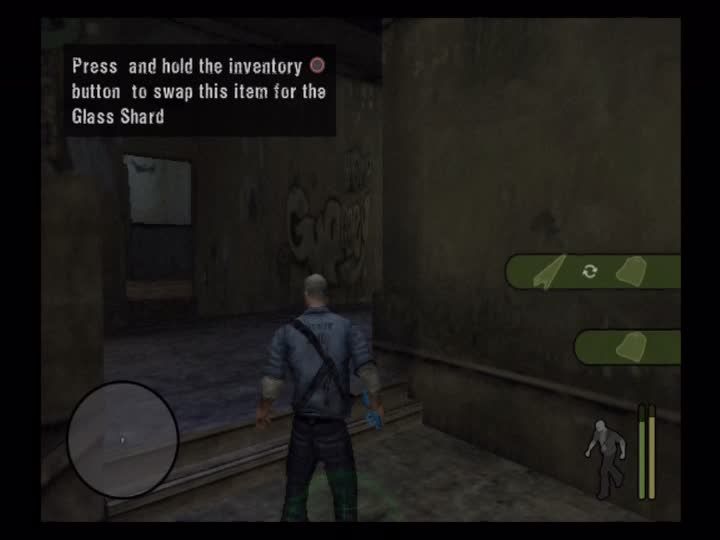 
Manhunt | PlayStation 2 | gameplay screenshot | Region: North America | source-country= | Data by MobyGames.com