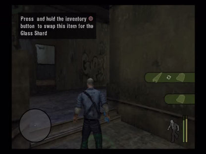 
Manhunt | PlayStation 2 | gameplay screenshot | Region: North America | source-country= | Data by MobyGames.com