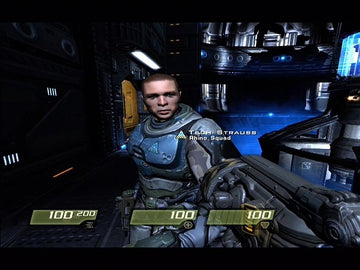 Quake 4 | Xbox 360 | gameplay screenshot | region=North America | source-country= | zypher-v2 | moby-52f7faaecbd9 | Data by MobyGames.com