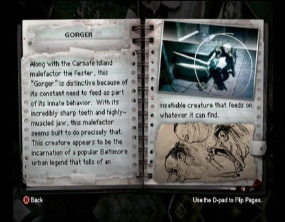 
The Suffering: Ties That Bind | Xbox | gameplay screenshot | Region: North America | source-country= | Data by MobyGames.com