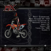 MX Superfly Featuring Ricky Carmichael | PlayStation 2 | gameplay screenshot | region=North America | source-country= | zypher-v2 | moby-5ecb25cadde7 | Data by MobyGames.com