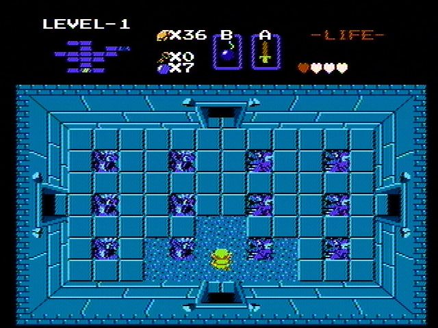 The Legend of Zelda | NES | gameplay screenshot | region=North America | source-country= | zypher-v2 | moby-959fe6d8f4db | Data by MobyGames.com
