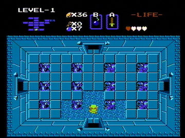 The Legend of Zelda | NES | gameplay screenshot | region=North America | source-country= | zypher-v2 | moby-959fe6d8f4db | Data by MobyGames.com