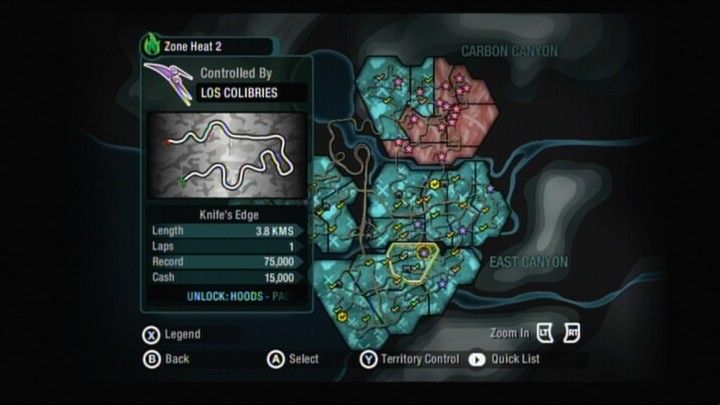 
Need for Speed: Carbon | Xbox 360 | gameplay screenshot | Data by MobyGames.com