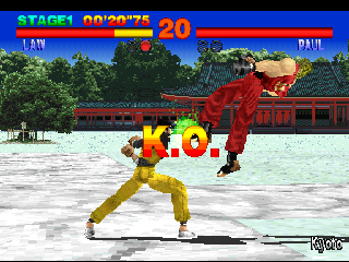 Tekken | PlayStation | gameplay screenshot | Region: North America | source-country= | Data by MobyGames.com