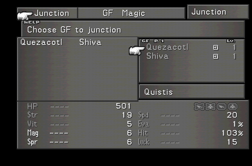 
Final Fantasy VIII | PlayStation | gameplay screenshot | Region: North America | source-country= | Data by MobyGames.com