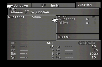 
Final Fantasy VIII | PlayStation | gameplay screenshot | Region: North America | source-country= | Data by MobyGames.com
