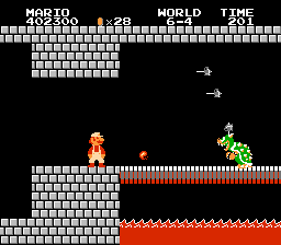 
Super Mario Bros | NES | gameplay screenshot | Data by MobyGames.com