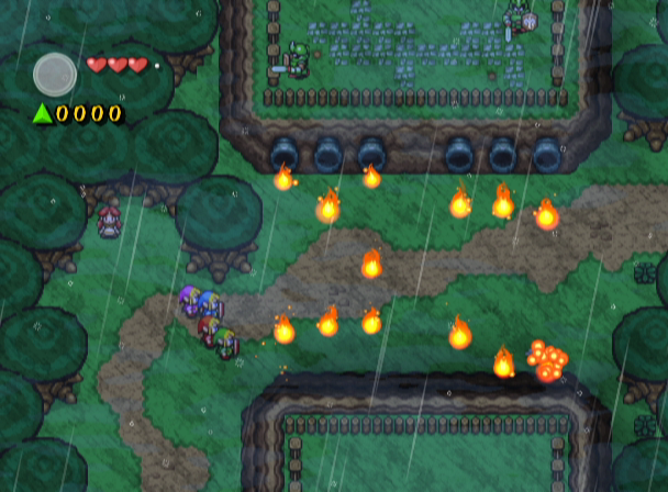 
The Legend of Zelda: Four Swords Adventures | GameCube | gameplay screenshot | Data by MobyGames.com