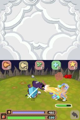 
Spore Creatures | Nintendo DS | gameplay screenshot | Data by MobyGames.com