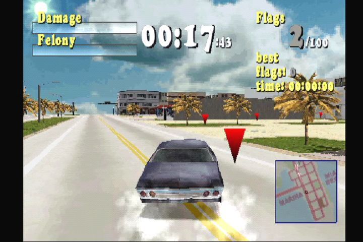 Driver | PlayStation | gameplay screenshot | Data by MobyGames.com