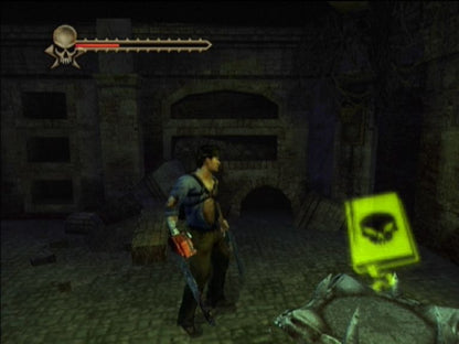
Evil Dead: Regeneration | Xbox | gameplay screenshot | Region: North America | source-country= | Data by MobyGames.com