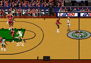 
Bulls vs. Lakers and the NBA Playoffs | Genesis | gameplay screenshot | Data by MobyGames.com