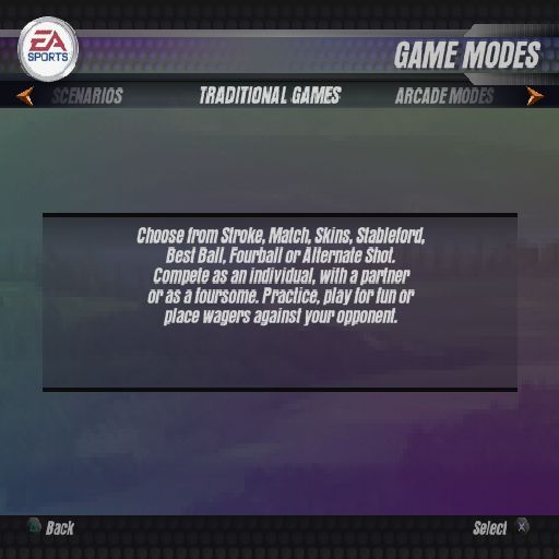 
Tiger Woods PGA Tour 2004 | PlayStation 2 | gameplay screenshot | Data by MobyGames.com