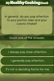 
My Healthy Cooking Coach | Nintendo DS | gameplay screenshot | Data by MobyGames.com