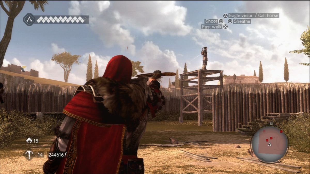 
Assassin's Creed: Brotherhood | PlayStation 3 | gameplay screenshot | Data by MobyGames.com