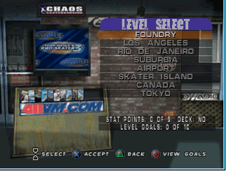 
Tony Hawk's Pro Skater 3 | PlayStation | gameplay screenshot | Data by MobyGames.com