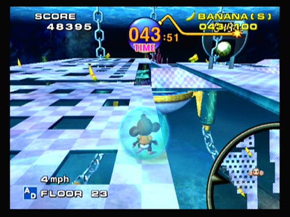 Super Monkey Ball | GameCube | gameplay screenshot | region=North America | source-country= | zypher-v2 | moby-d3f83ad198e4 | Data by MobyGames.com