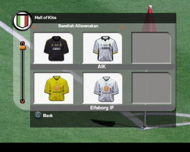 
FIFA Soccer 2003 | PlayStation 2 | gameplay screenshot | Data by MobyGames.com