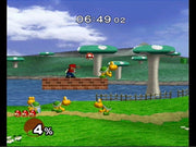 Super Smash Bros.: Melee | GameCube | gameplay screenshot | region=North America | source-country= | zypher-v2 | moby-a70d00b774e5 | Data by MobyGames.com