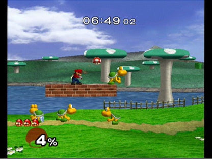 Super Smash Bros.: Melee | GameCube | gameplay screenshot | region=North America | source-country= | zypher-v2 | moby-a70d00b774e5 | Data by MobyGames.com