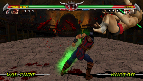 
Mortal Kombat: Unchained | PSP | gameplay screenshot | Data by MobyGames.com