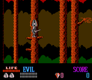 
Wizards & Warriors | NES | gameplay screenshot | Data by MobyGames.com