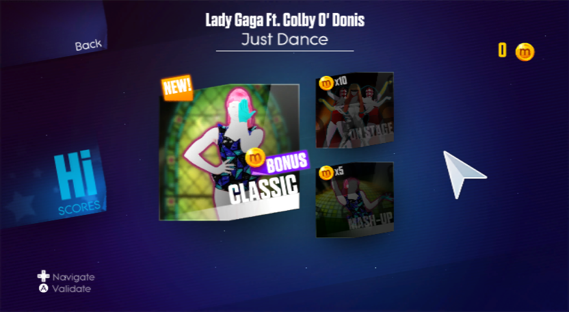 
Just Dance 2014 | Wii | gameplay screenshot | Region: North America | source-country= | Data by MobyGames.com