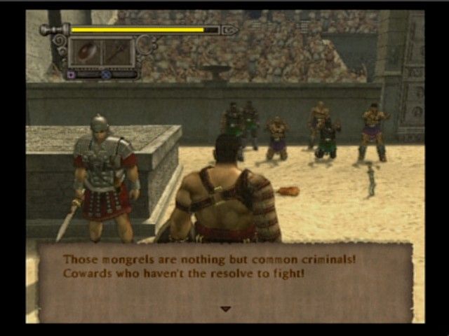 
Shadow of Rome | PlayStation 2 | gameplay screenshot | Region: North America | source-country= | Data by MobyGames.com