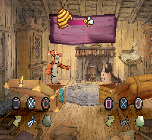 Tigger's Honey Hunt | PlayStation | gameplay screenshot | Region: North America | source-country= | Data by MobyGames.com