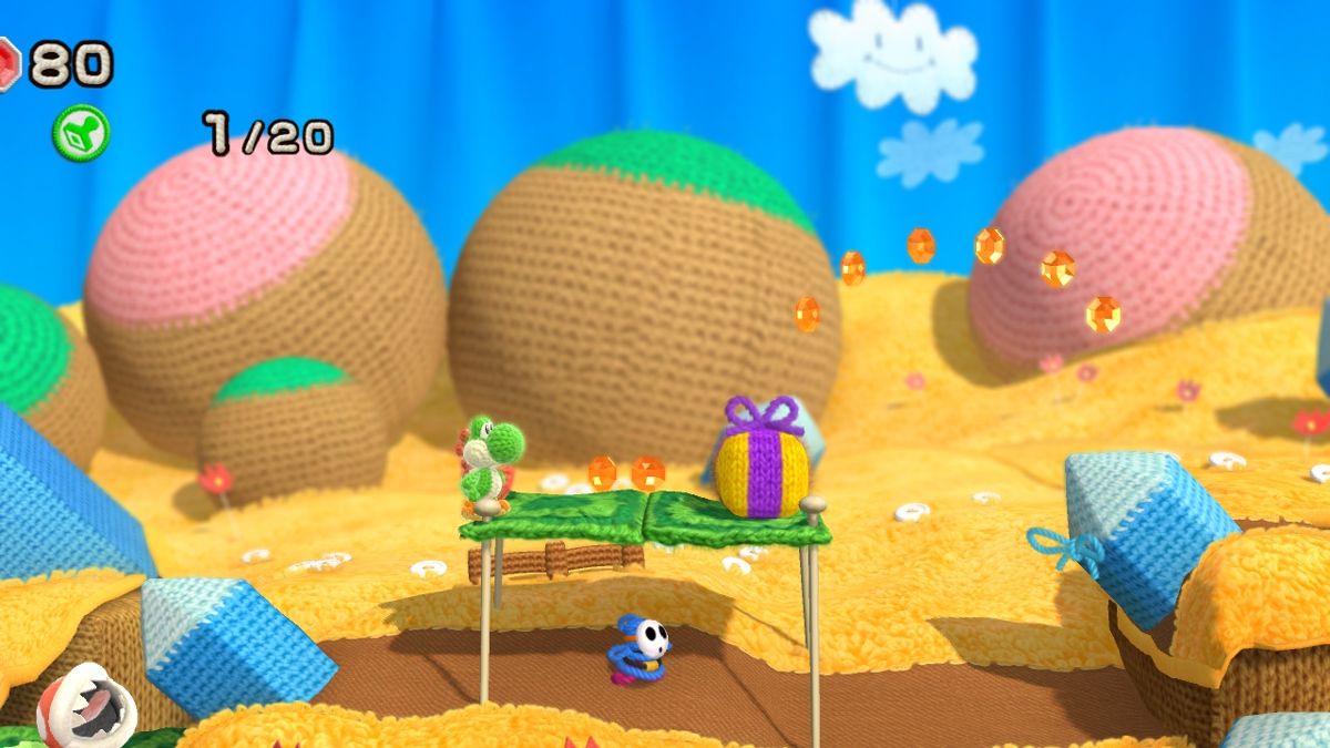 Yoshi's Woolly World | Wii U | gameplay screenshot | region=North America | source-country= | zypher-v2 | moby-c1dd8418d634 | Data by MobyGames.com