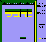 
Alleyway | Game Boy | gameplay screenshot | Data by MobyGames.com