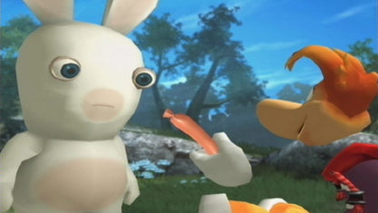 Rayman: Raving Rabbids | Wii | gameplay screenshot | region=North America | source-country= | zypher-v2 | moby-3acd12ee66f9 | Data by MobyGames.com