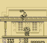 
Tiny Toon Adventures 2: Montana's Movie Madness | Game Boy | gameplay screenshot | Data by MobyGames.com