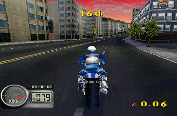 Road Rash 3-D | PlayStation | gameplay screenshot | region=North America | source-country= | zypher-v2 | moby-83045ebe9a00 | Data by MobyGames.com