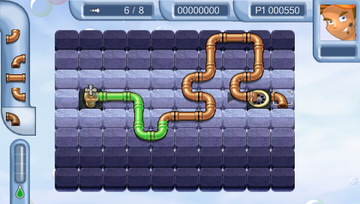 
Pipe Mania | PSP | gameplay screenshot | Data by MobyGames.com