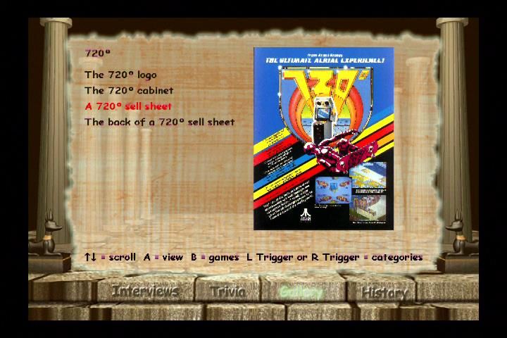 Midway Arcade Treasures | Xbox | gameplay screenshot | region=North America | source-country= | zypher-v2 | moby-55c2b293c604 | Data by MobyGames.com