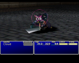 Final Fantasy VII | PlayStation | gameplay screenshot | Region: North America | edition=greatest hits | source-country= | Data by MobyGames.com