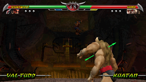 
Mortal Kombat: Unchained | PSP | gameplay screenshot | Data by MobyGames.com