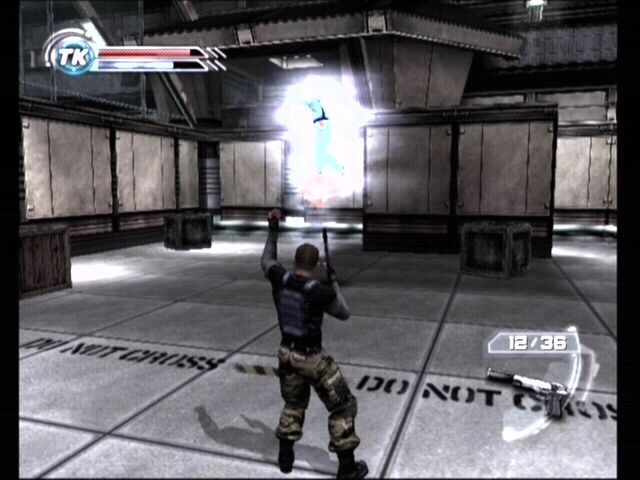 Psi-Ops: The Mindgate Conspiracy | Xbox | gameplay screenshot | region=North America | source-country= | zypher-v2 | moby-8ca657ac6bcd | Data by MobyGames.com