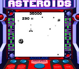 
Arcade Classic 1: Asteroids / Missile Command | Game Boy | gameplay screenshot | Data by MobyGames.com