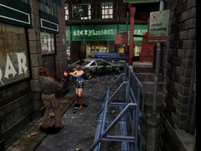 
Resident Evil 3: Nemesis (Greatest Hits) | PlayStation | gameplay screenshot | Region: North America | source-country= | Data by MobyGames.com