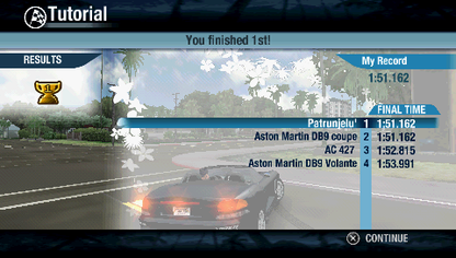 Test Drive Unlimited | PSP | gameplay screenshot | region=North America | source-country= | zypher-v2 | moby-101340c27f8e | Data by MobyGames.com
