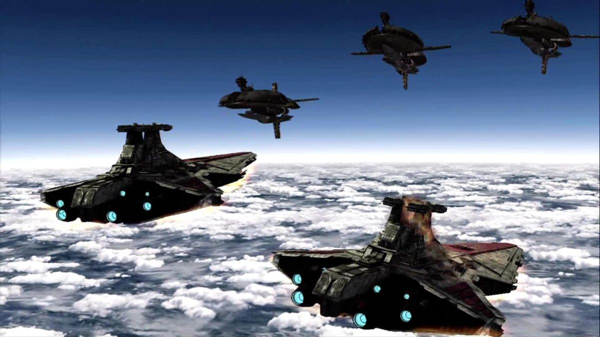 
LEGO Star Wars III: The Clone Wars | Xbox 360 | gameplay screenshot | Region: North America | source-country= | Data by MobyGames.com