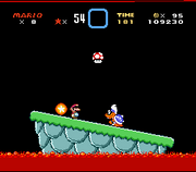 
Super Mario World | SNES | gameplay screenshot | Data by MobyGames.com