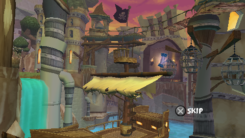 Crash Tag Team Racing | PSP | gameplay screenshot | region=North America | source-country= | zypher-v2 | moby-f05f4e8a53c7 | Data by MobyGames.com