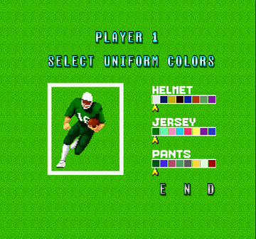 Super Play Action Football | SNES | gameplay screenshot | region=North America | source-country= | zypher-v2 | moby-d91d728cd694 | Data by MobyGames.com