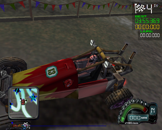 
Wild Wild Racing | PlayStation 2 | gameplay screenshot | Region: North America | source-country= | Data by MobyGames.com